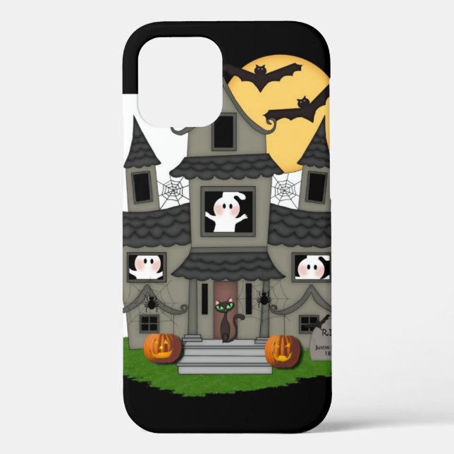 Halloween Haunted House Case-Mate iPhone Case (Back)