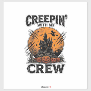 Halloween Haunted House Creepin With My Crew Shirt