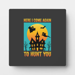 Halloween Haunted House Hanging With My Witches Plaque