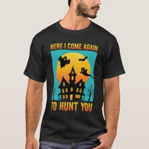 Halloween Haunted House Hanging With My Witches T-Shirt