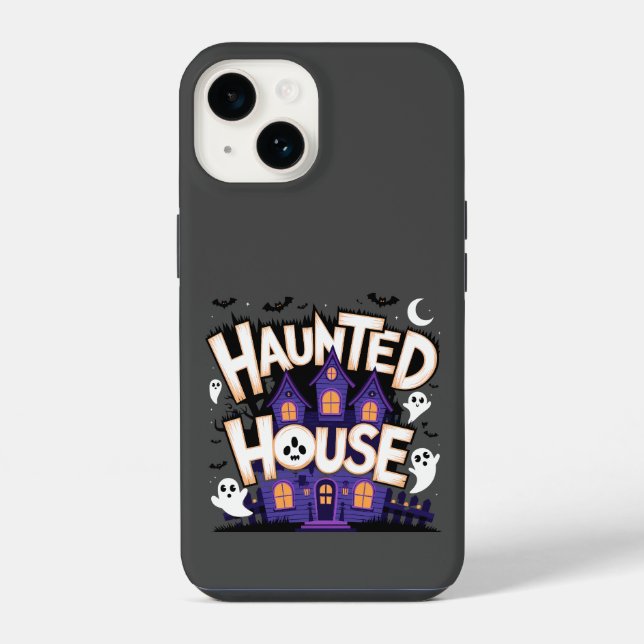 Halloween - Haunted House iPhone Case (Back)
