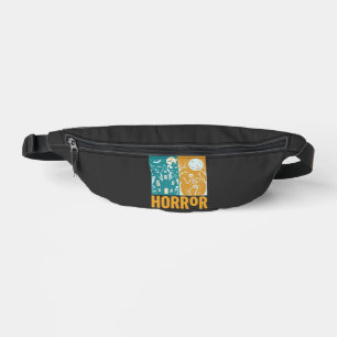 Halloween Haunted House Moon Skeleton Design_1 Fanny Pack