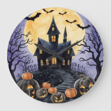 Halloween,Haunted House, Scary Pumpkins,Bats