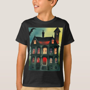 Halloween Haunted House T-Shirt
