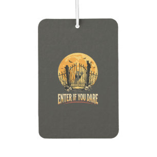 Halloween Haunted Moon Warning Air Freshener