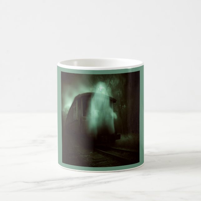 Halloween - Haunted Train 2 Coffee Mug (Center)