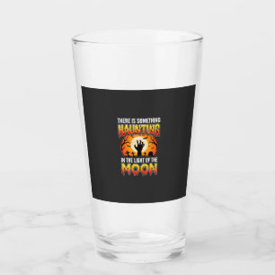 Halloween Haunting Moon Graveyard Horror Glass