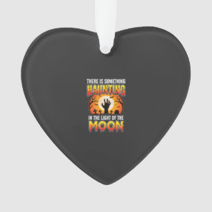 Halloween Haunting Moon Graveyard Horror Ornament