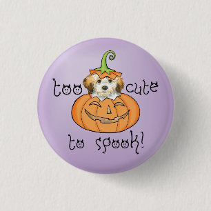 Halloween Havanese 1 Inch Round Button