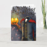 Halloween Headless Horseman Birthday Card<br><div class="desc">A Halloween Birthday card celebrated by the headless horseman.</div>