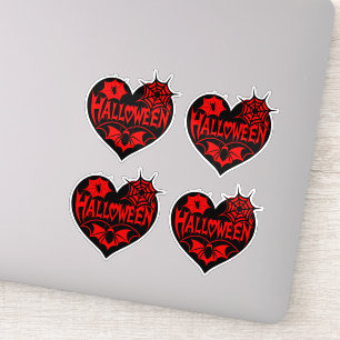 Halloween Heart, Black Heart Shape, Spider Web
