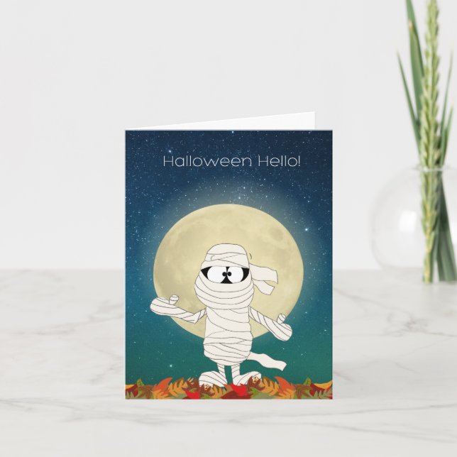 Halloween Hello Card (Front)
