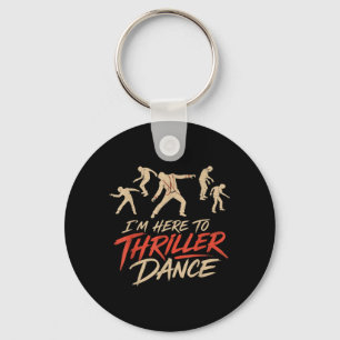Halloween Here To Thriller Dance Cool Costume Men Keychain