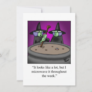 Halloween Hilarious Humour Party Invitation