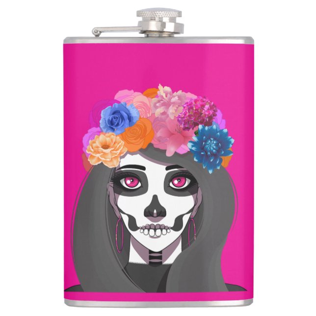 Halloween   hip flask (Front)