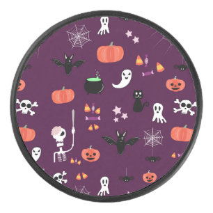 Halloween Hockey Puck