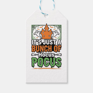 Halloween Hocus Pocus Quote Vector Design_1 Gift Tags