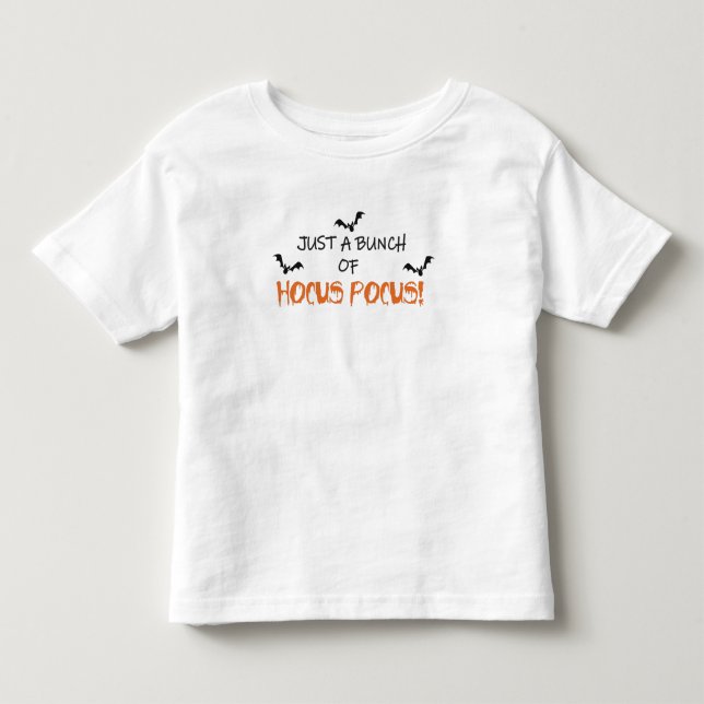 Halloween hocus pocus  toddler t-shirt (Front)