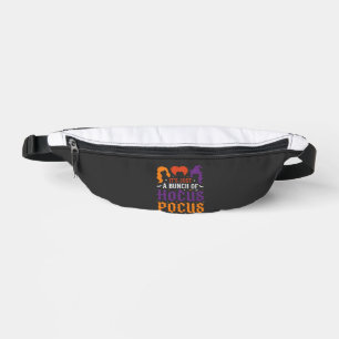 Halloween Hocus Pocus Witch Typography Vector Fanny Pack