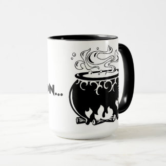 Halloween Hold My Cauldron Mug, 15 oz Mug