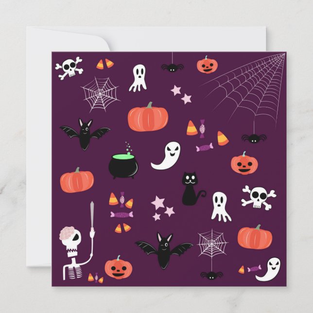 Halloween Holiday Card (Front)