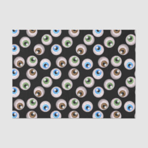 Halloween Holiday eyeball pattern tissue paper