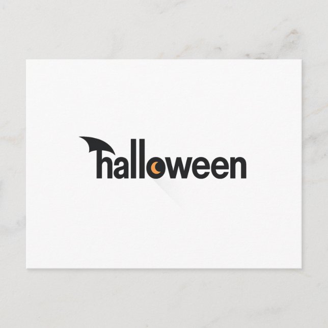 Halloween Holiday Postcard (Front)