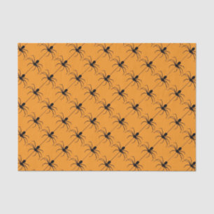 Halloween Holiday spider pattern tissue paper