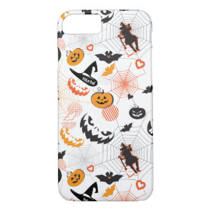 Halloween Holiday Symbols Trendy Design Case-Mate iPhone Case