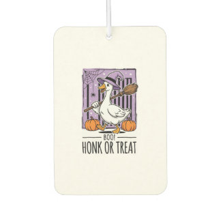 Halloween Honk or Treat Witch Goose Air Freshener