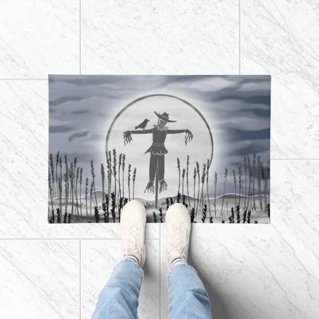 Halloween Horror Creepy Scarecrow Doormat (Indoor)