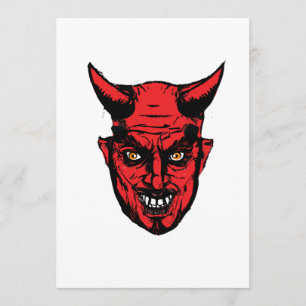 Halloween Horror Devil Gift Card