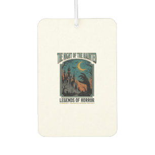 Halloween Horror Haunted Night Vintage Spooky_1 Air Freshener