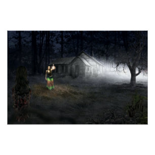 Halloween Horror House Poster