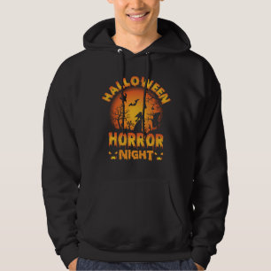 Halloween horror night - scary Halloween design Hoodie