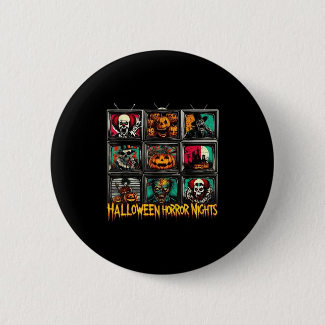 Halloween Horror Nights Y Movie  2 Inch Round Button (Front)
