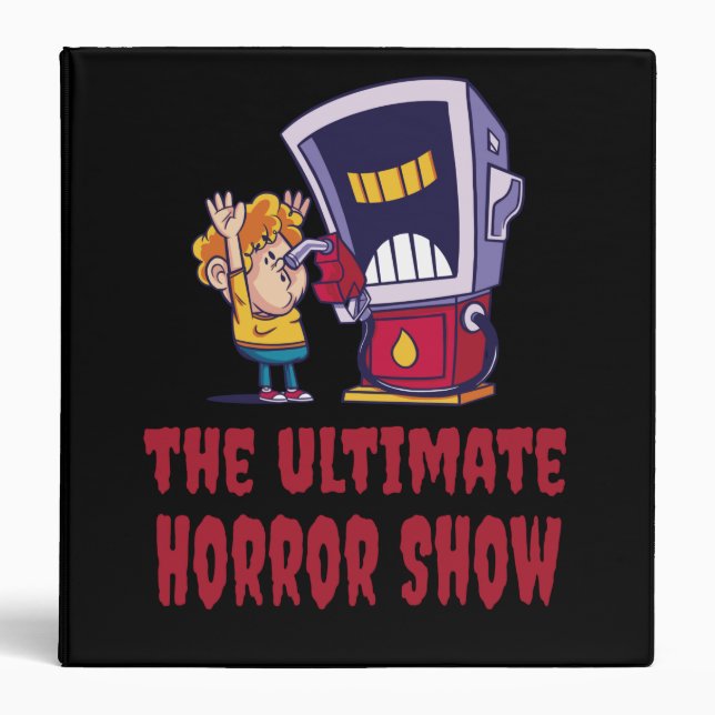 Halloween - Horror Show at Gas Station Binder (Front)