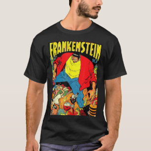 Halloween Horror Vintage Comic Book Retro Funny T-Shirt