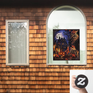Halloween Horror Window Clings 2 of Set