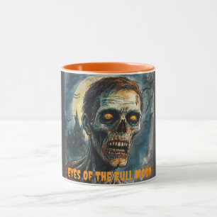 Halloween, Horror, Zombie,Eyes of The Full Moon, Mug