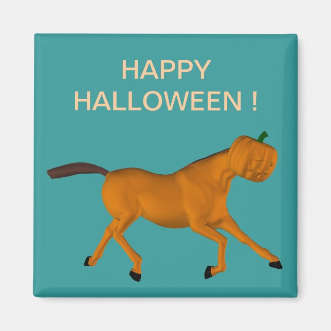Halloween Horse Magnet (Front)