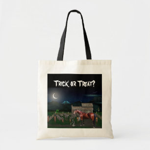 Halloween Horse Tote Bag