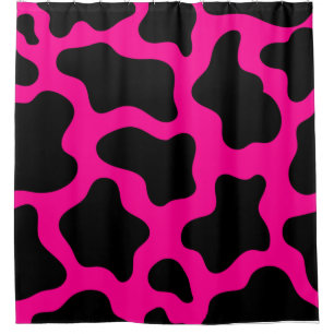 halloween hot pink cow print