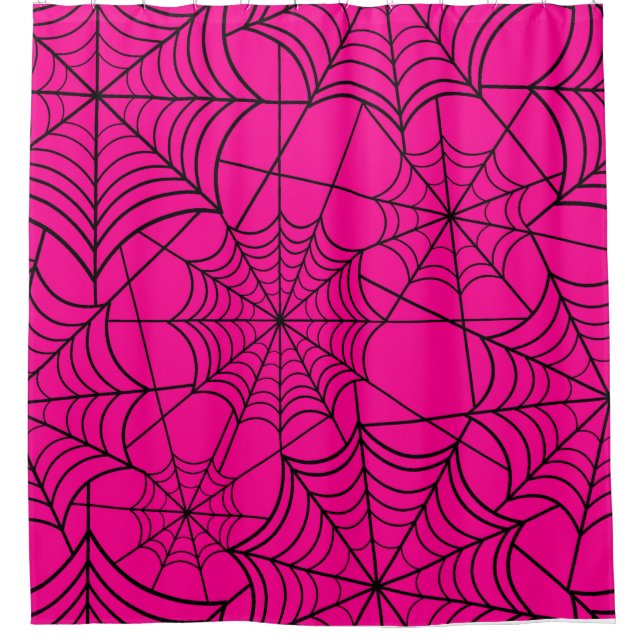 halloween hot pink spider web (Front)