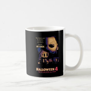 Halloween House and Mask Coffee Mug