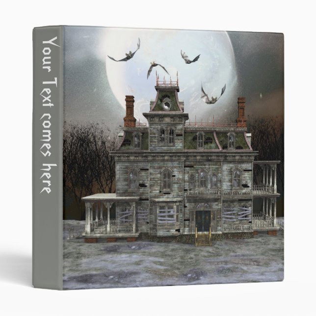 Halloween House Binder (Front/Spine)