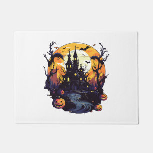 halloween house doormat