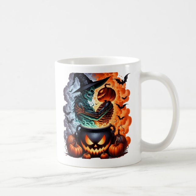 Halloween Hugs Café Mug (Droite)