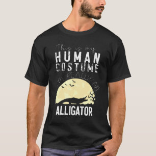 Halloween Human Costume Siamese Creepy Horror T-Shirt