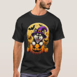 Halloween Husky Witch Hat Pumpkin Dog Lover Men Wo T-Shirt<br><div class="desc">Halloween Husky Witch Hat Pumpkin Dog Lover Men Women Kids</div>